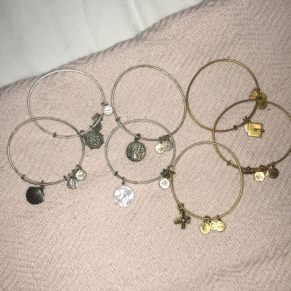 Alex & Ani bracelets - see page for individual
